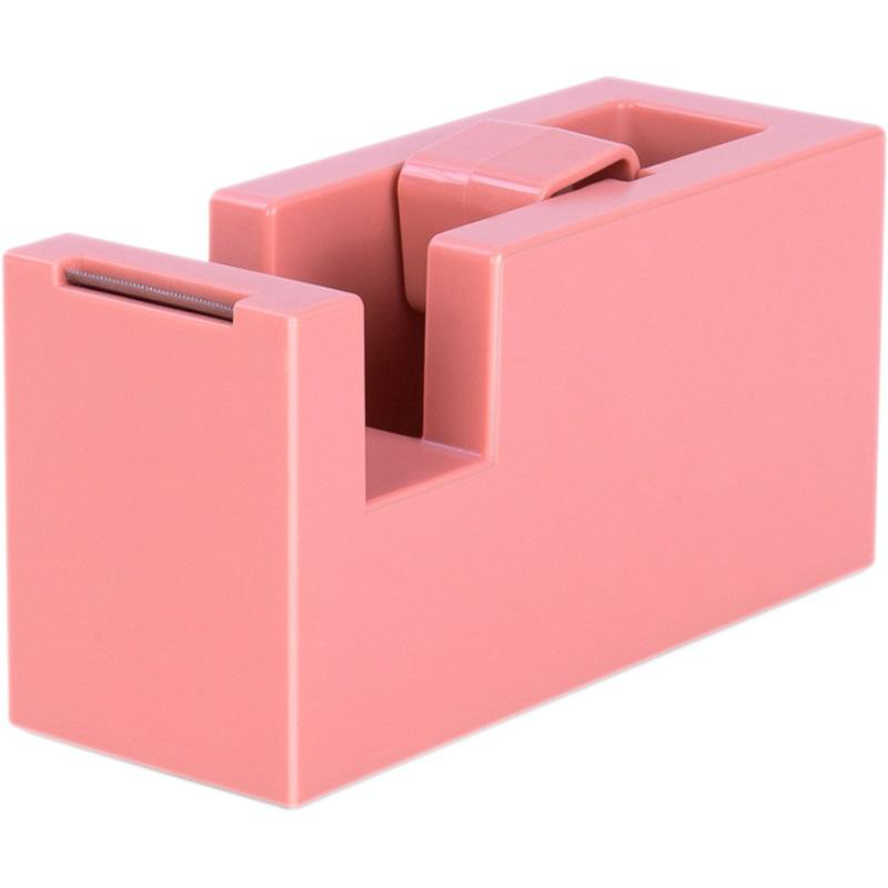 Product image: Deli tape dispenser 111x43x58m - light red, , medium-null
