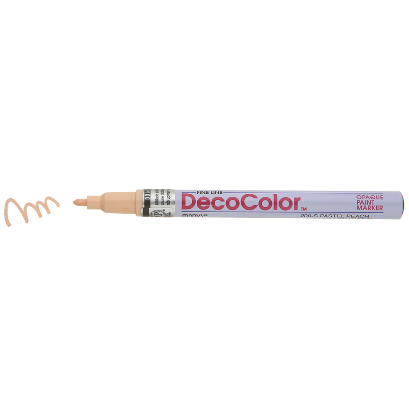 Product image: Decocolor paint marker fine - 200/77 pastel peach, , medium-null