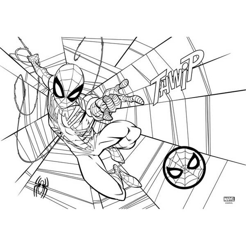 Μπλοκ ζωγραφικής spiderman2, , medium image number null