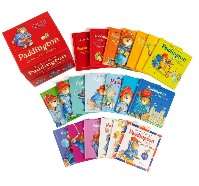 Paddington classic story collection 20 books collection box set, , medium-null