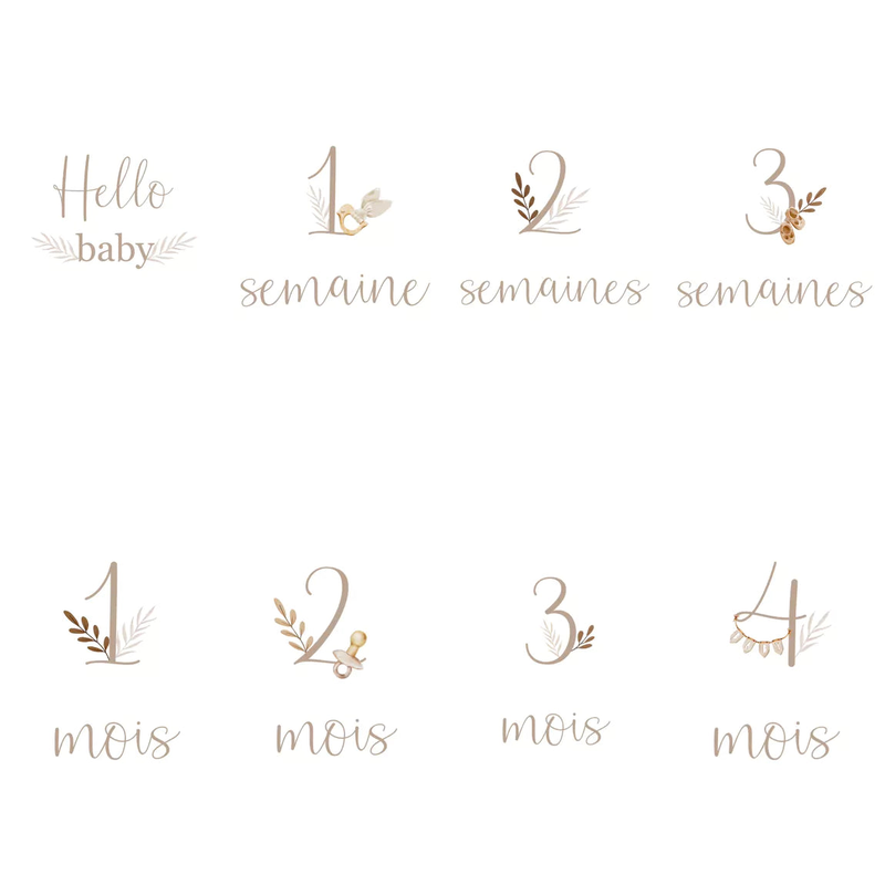 Baby step cards, , medium-null