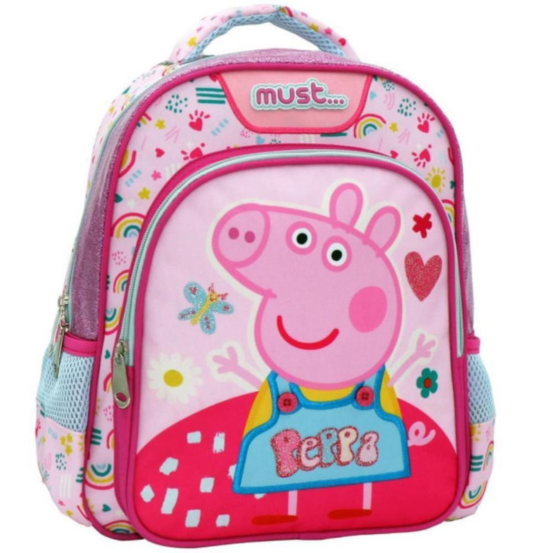 Peppa school bag deals