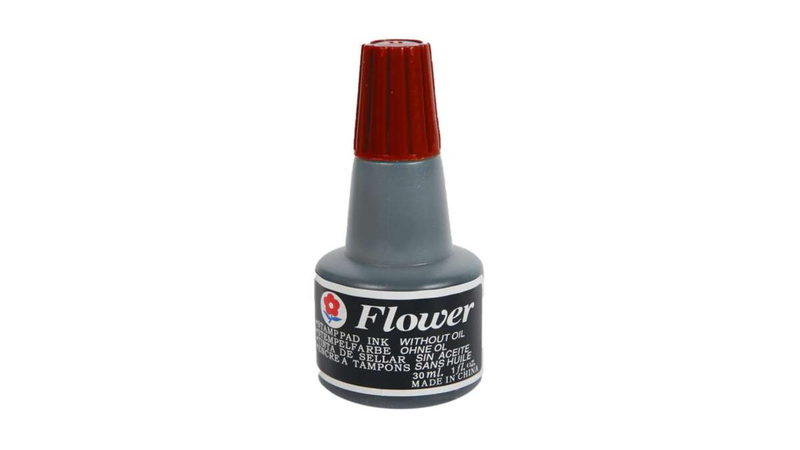 B/r flower ink for stamp pad red br00187, , medium-null