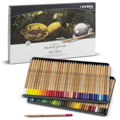Lyra rembrandt aquarell pencils set of 72 pcs, , medium