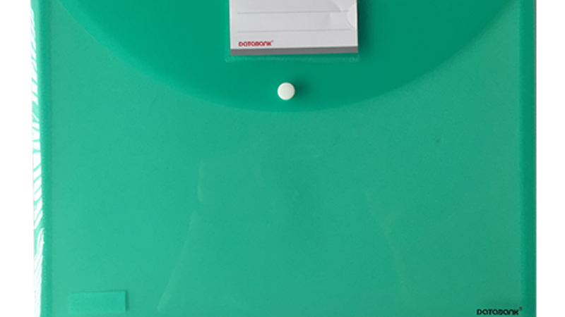 Clear folder b4 36*26 cm data bank-null