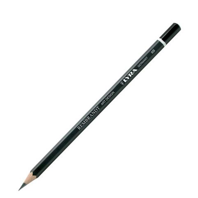 Lyra rembrandt art design graphite pencil - 8b, , medium