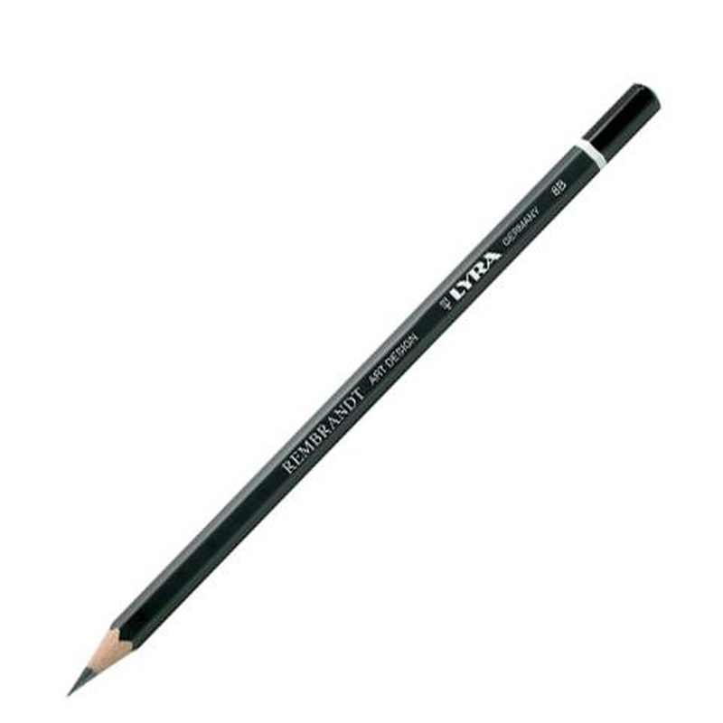Lyra rembrandt art design graphite pencil - 8b, , medium-null