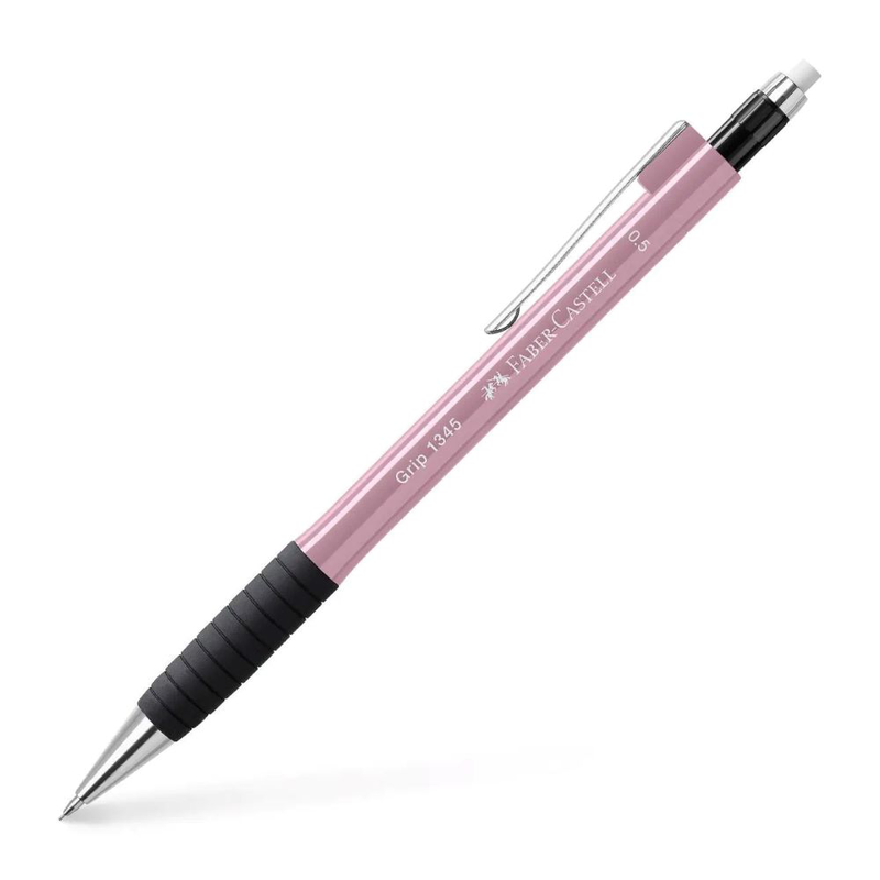 Faber castell grip mechanical pencil 0.5 mm rose shadows, , medium-null