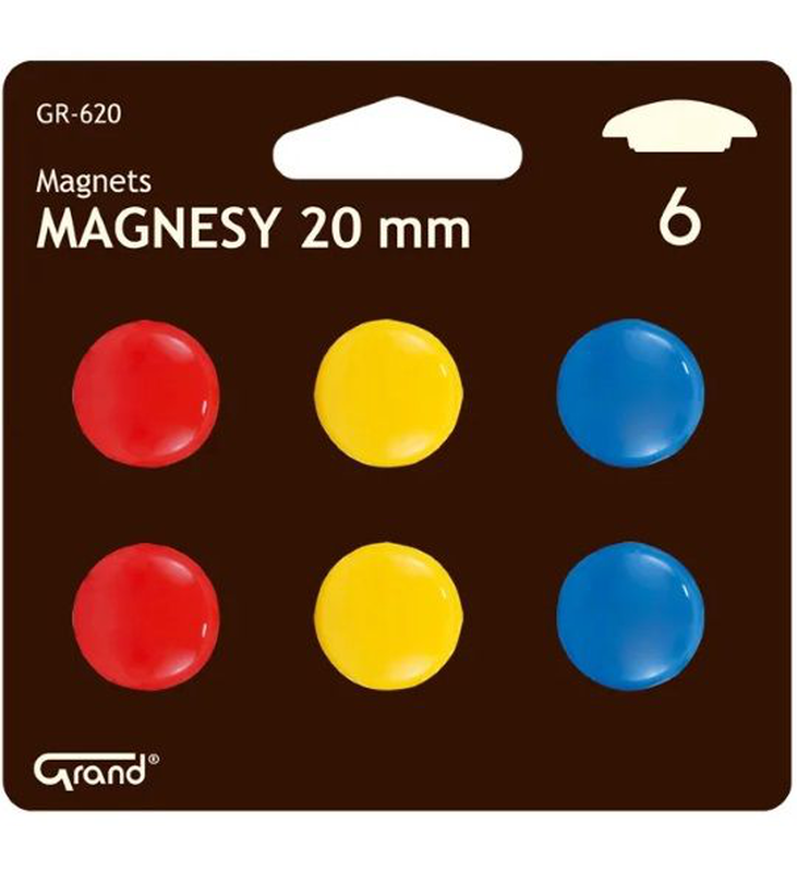 Magnets 20mm 6pcs, , medium-null