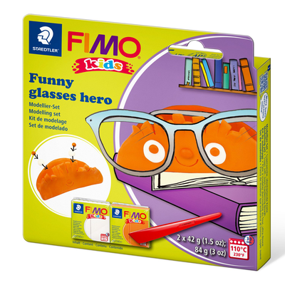 Funny glasses hero fimo® kids 8035 oven-bake modelling clay