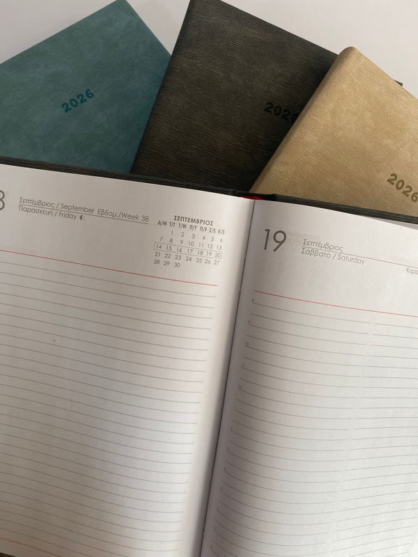 Product image: Diary daily bali beige me lastixo 17x25 2026 hard cover next, , medium-null