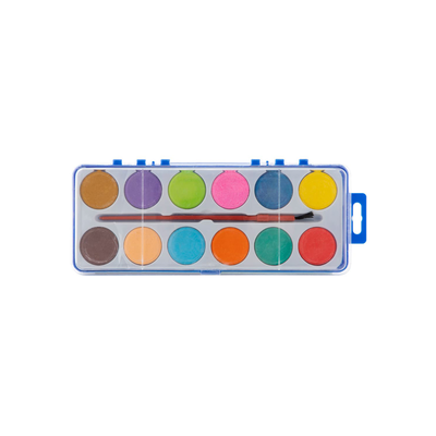 Paint set with brush, , medium