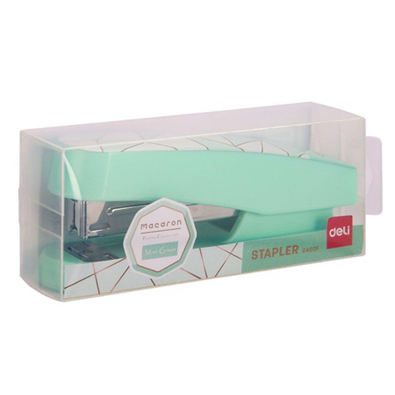 Deli macaron stapler half strip 25 sheets 24/6 - 26/6-null