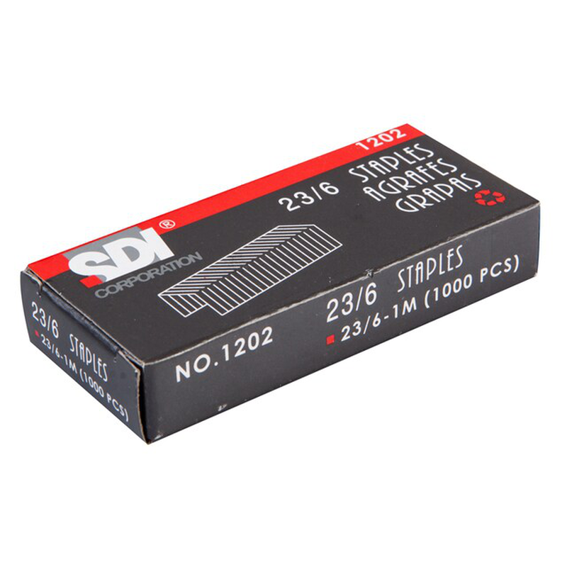 Sdi staples 23/6 1000 pcs, , medium image number null