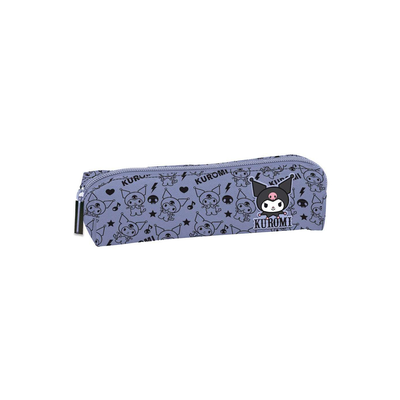 Kuromi pencil case lilac, , medium
