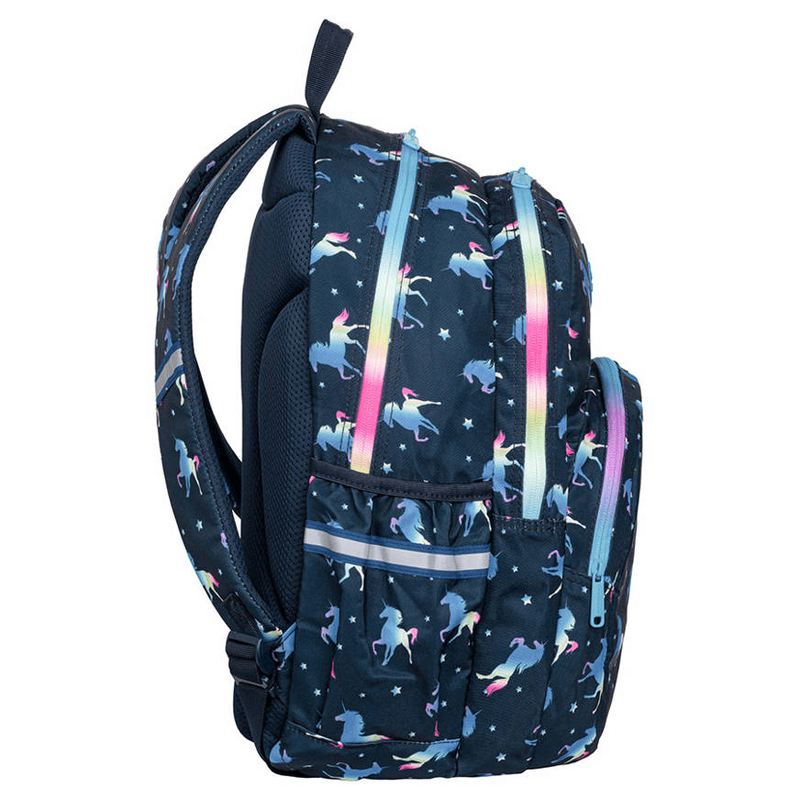 Coolpack backpack rider blue unicorn, , medium-null