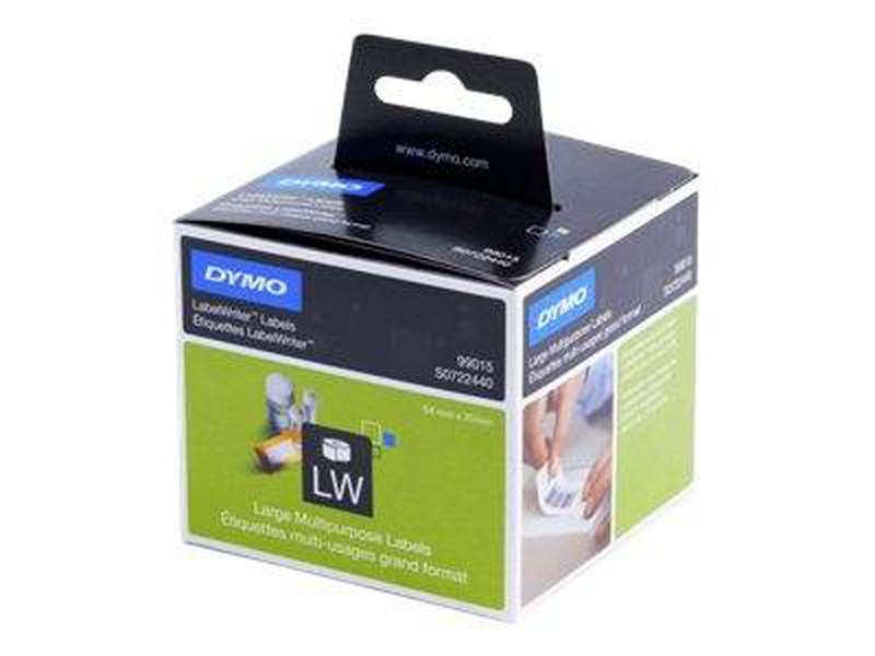 Dymo labelwriter multipurpose / multi-purpose labels / paper / permanent adhesive / white / 54 x 70 mm 320 label(s) (1 roll(s) x 320) / for dymo labelwriter 300, 320, 330, 400, 450, 4xl, , medium-null