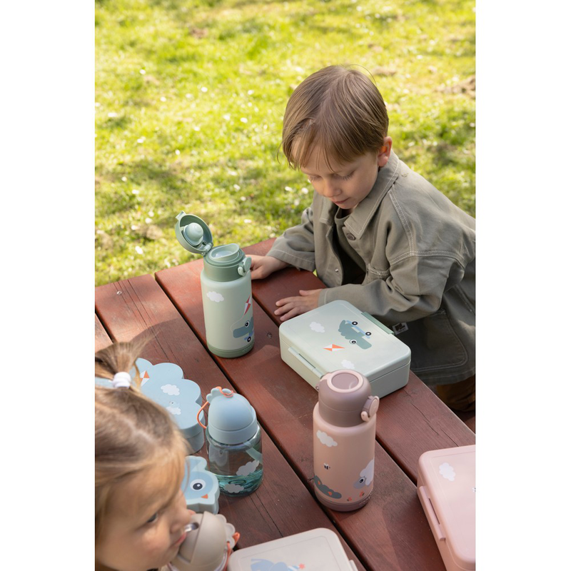 Done by deer lunch box w/divider playground - green, , medium-null