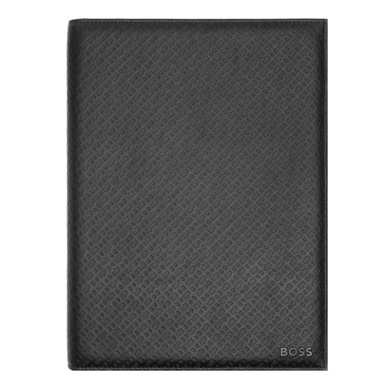 Boss folder a4 monogram black, , medium-null