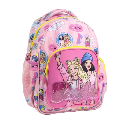 School backpack 42cm barbie, , medium