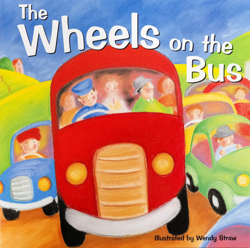The wheels on the bus paperback book, , medium-null