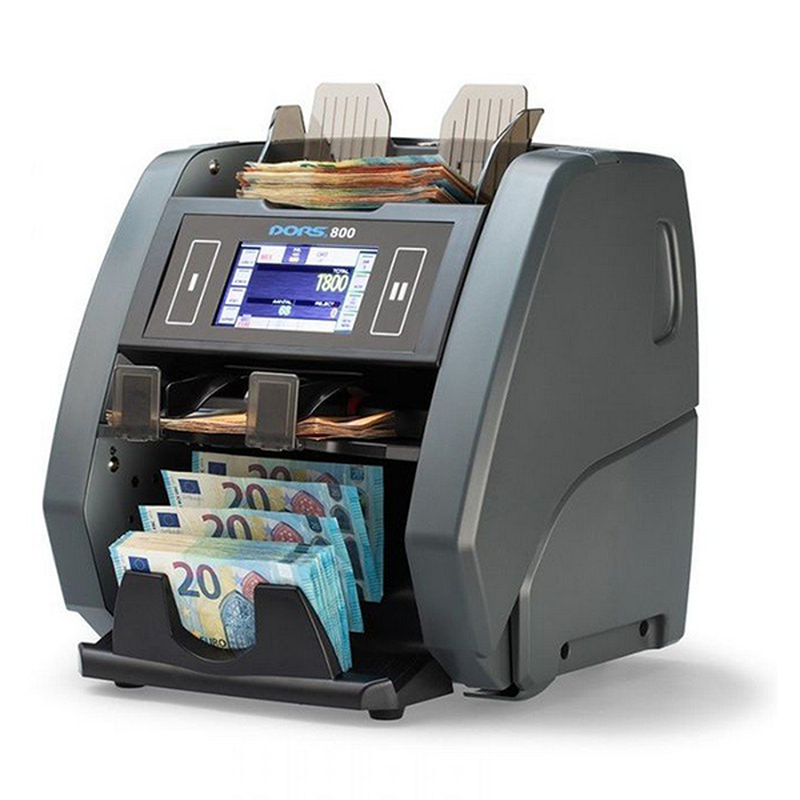 Banknote counter & authentication device double power – dors 800 – twin pocket, , medium-null