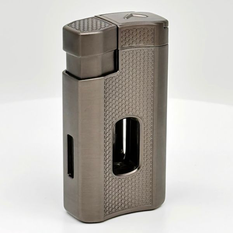 Ronson thunder gun metal cigar lighter, , medium-null