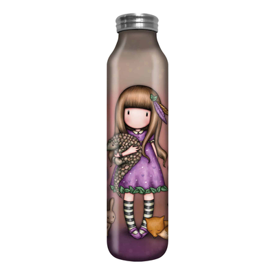 Gorjuss - insulated metal water bottle - be kind to all creatures, , medium
