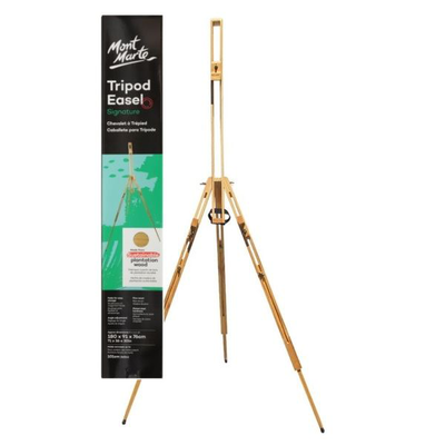 Mont marte tripod easel - lightweight pine wood, , medium