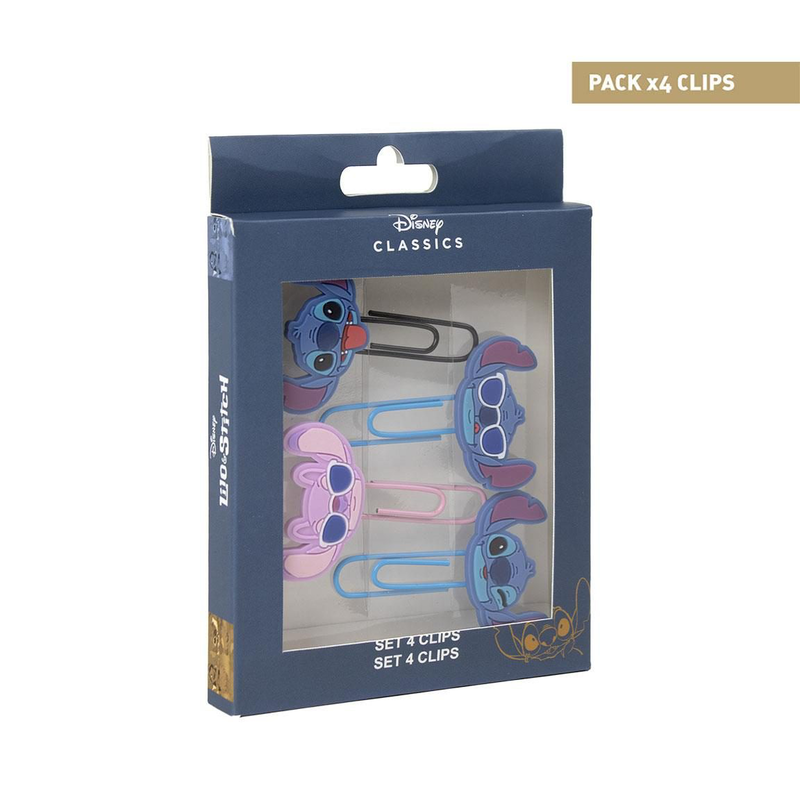 Product image: Lilo & stitch clips pack x4, , medium-null