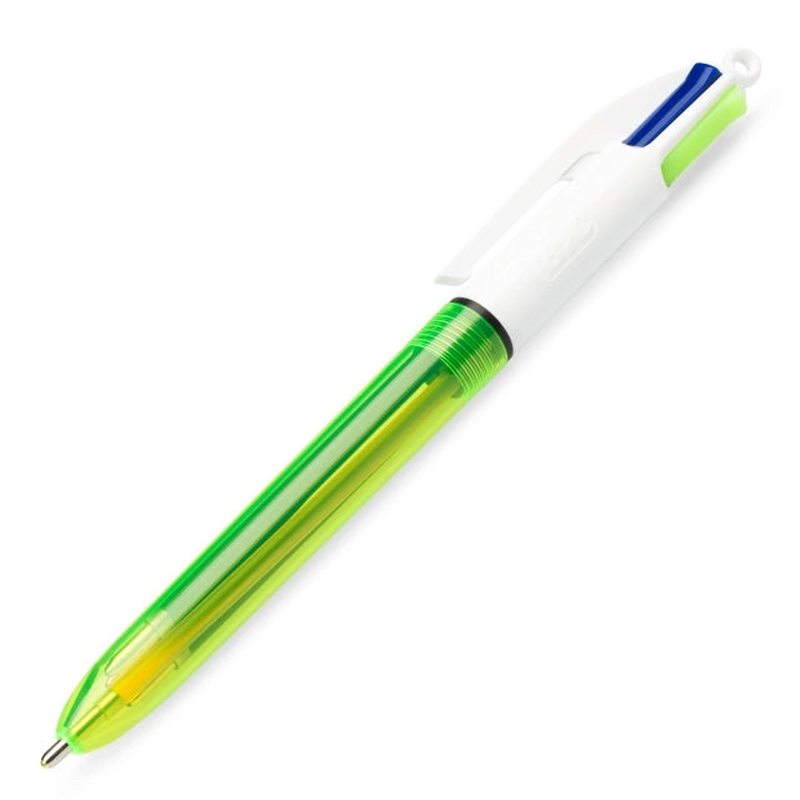 Product image: Bic 4 colors fluo multi ballpoint pen, , medium-null
