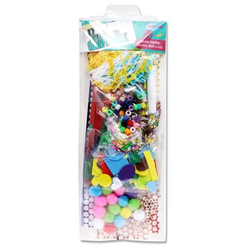 Crafty bitz craft pack - pom pom, , medium-null