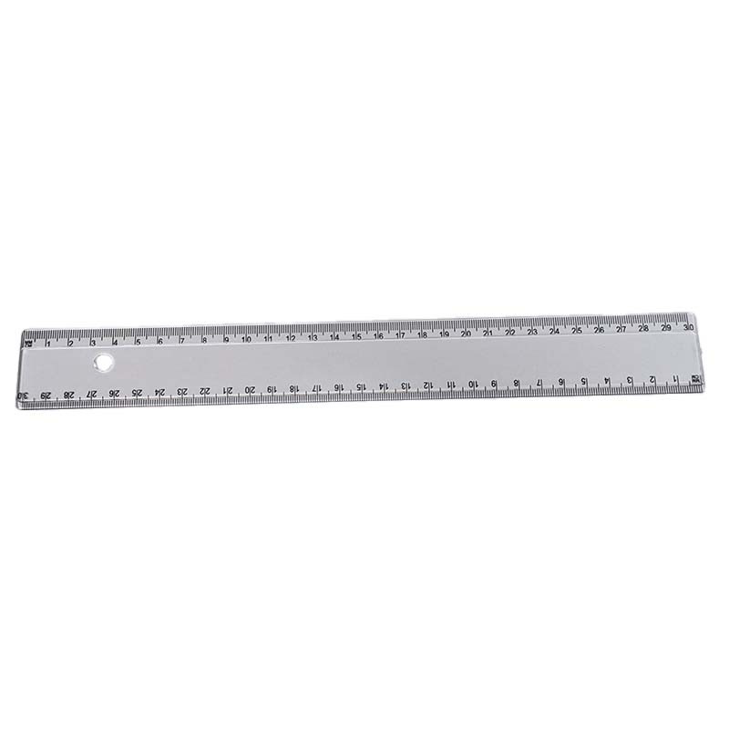 Plastic ruler 30cm, , medium-null