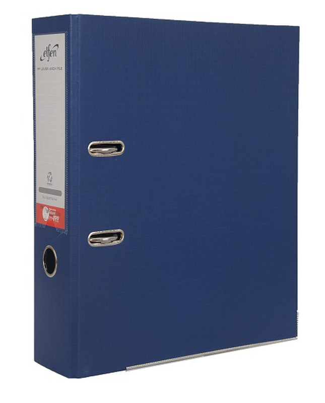Elfen file plastic super strong a4 75mm blue, , medium-null
