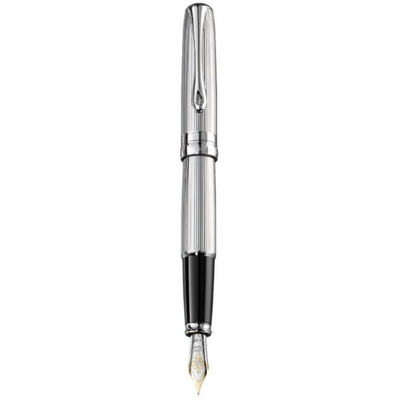 Diplomat fp exc. A2 guilloche chrome 14 ct