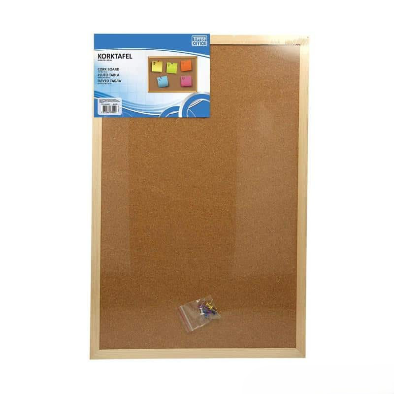 Tto cork board 60x90 wooden frame 403922, , medium-null