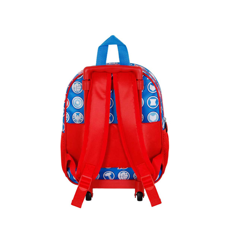 Avengers mini heroes 3d jr trolley backpack, , medium-null