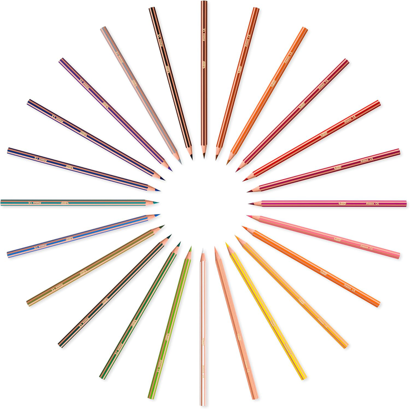 Bic kids x24 colouring pencils, , medium-null