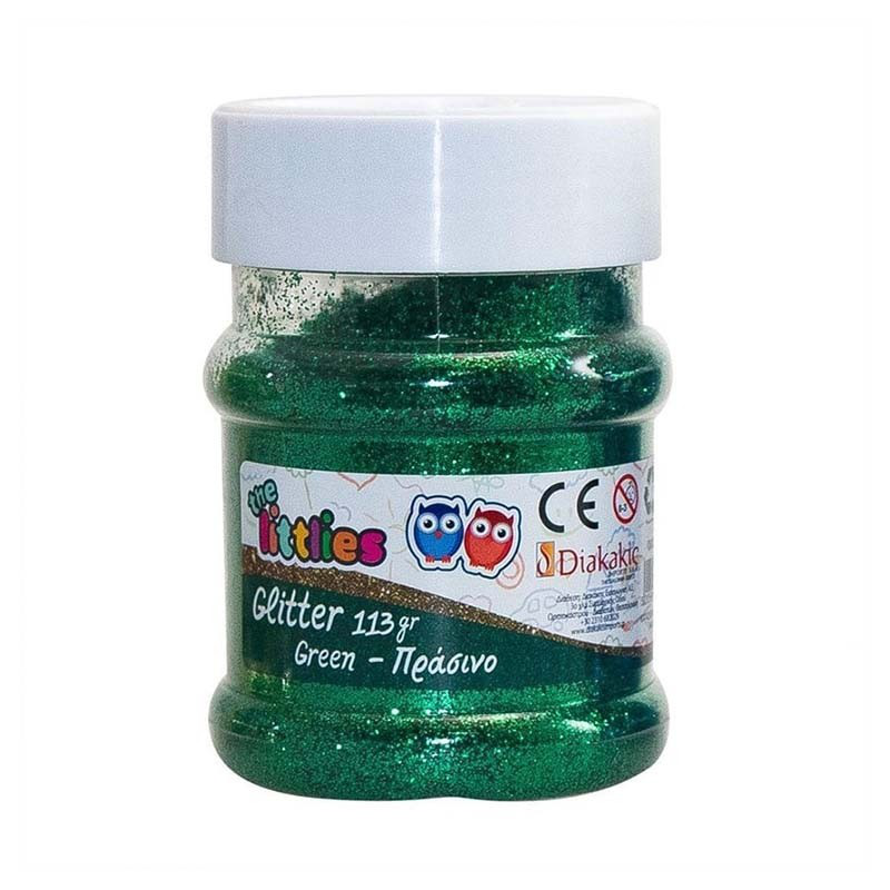 Glitter powder 4oz (113gr) - green, , medium-null