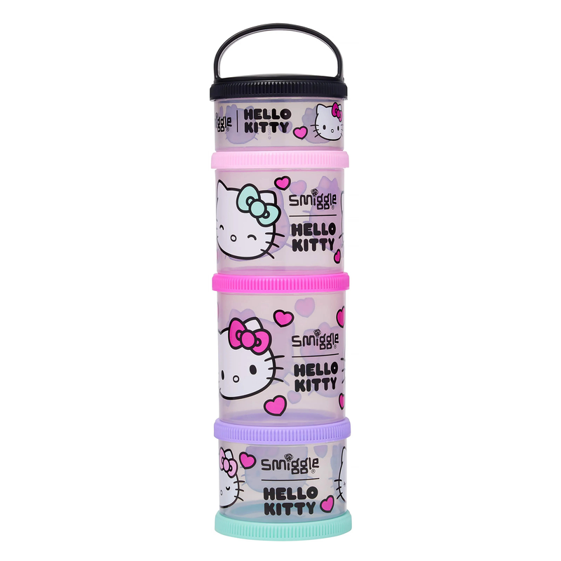 Product image: Smiggle hello kitty snack & stack containers, , medium-null