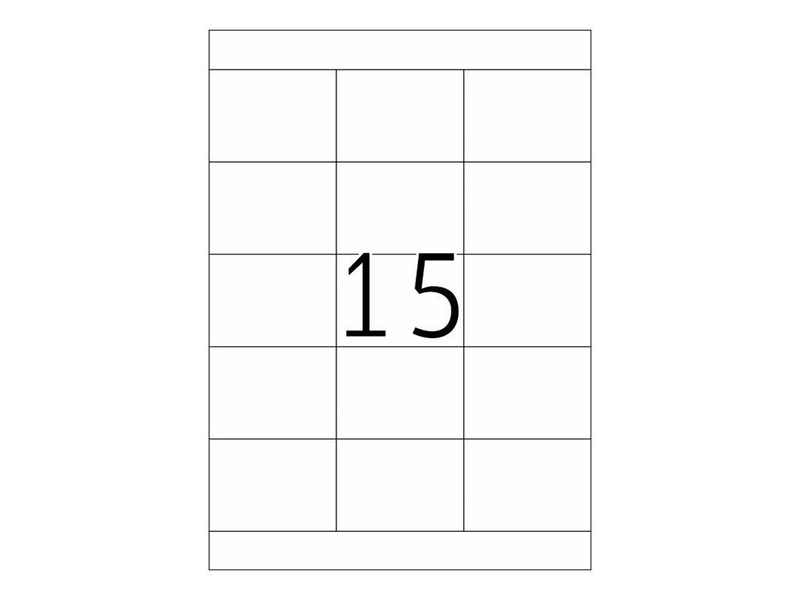 Herma premium labels a4, 70 x 50,8 mm, white, permanent adhesion / 375 labels / 25 sheets, , medium-null