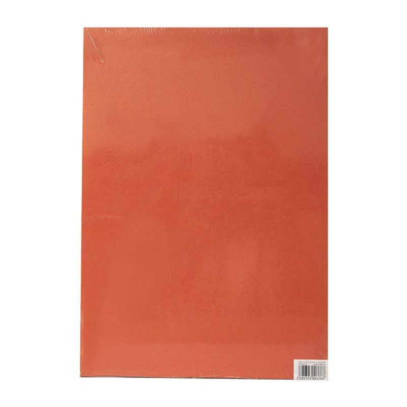Paper cover a4 orange 230gsm | protective document covers, , medium-null