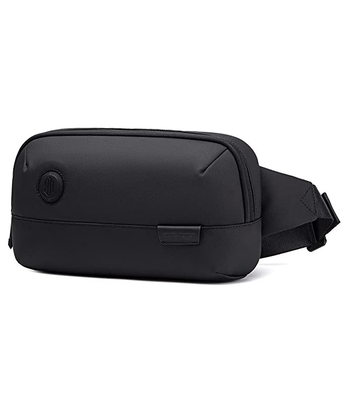 Arctic hunter neat crossbody waist bag black, Black, medium