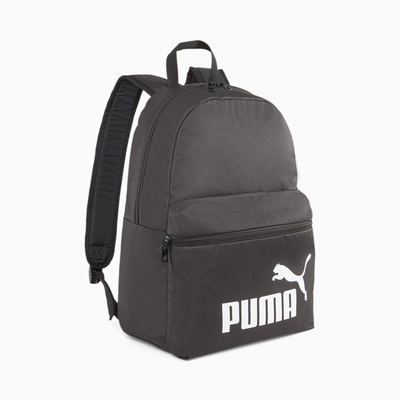 Puma backpack black, Black, medium
