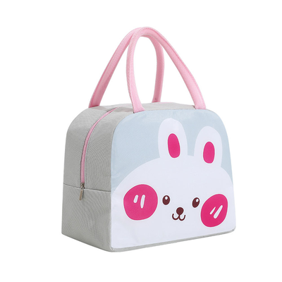 Ισοθερμική τσάντα φαγητού 5,5lt amber bunny am3003, Grey, medium