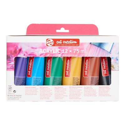 Talens art creation acrylic colour set | 12 x 75 ml, , medium
