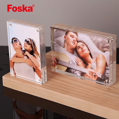 Acrylic photo frame foska (with photo), , medium