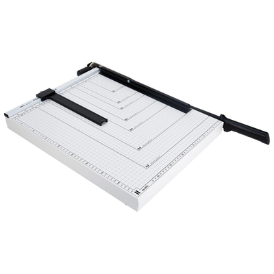 Deli steel paper guillotine a3 size - 12 sheets - 460x380mm