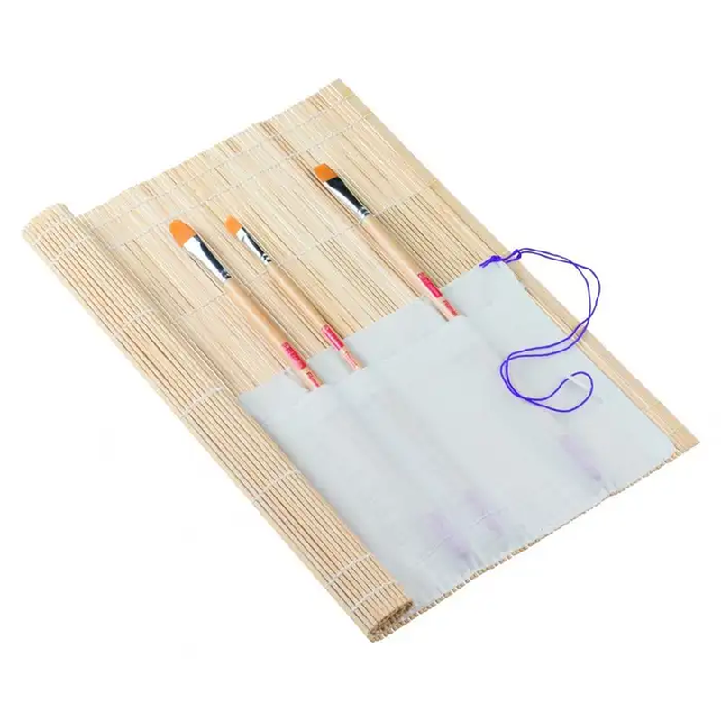 Product image: Talens art creation accessories empty brush holder bamboo mat, , medium-null