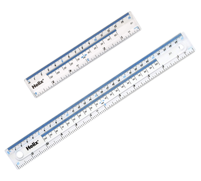 Helix ruler 15cm guide showbox j01025, , medium